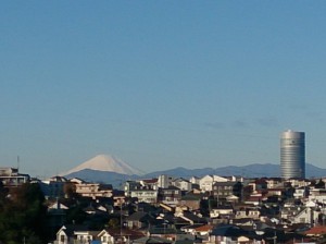 20141214　富士山　横浜鶴見
