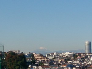 20141114　富士山　横浜鶴見