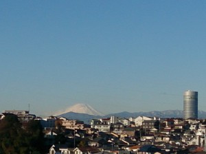20141218　富士山　横浜鶴見