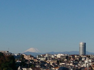 20141203　富士山　横浜鶴見