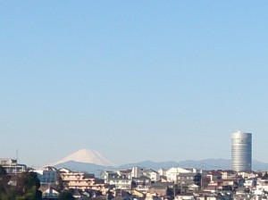 20150111　富士山　横浜鶴見