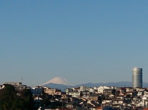 20150108　富士山　横浜鶴見