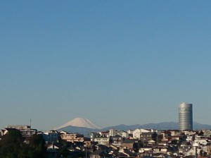20150110　富士山　横浜鶴見