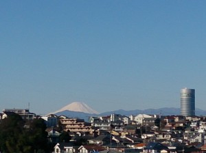 20150112　富士山　横浜鶴見